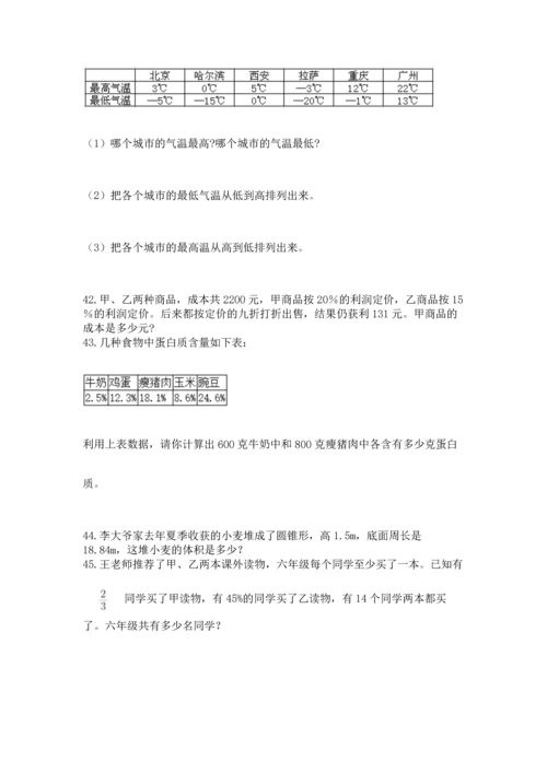 小升初数学应用题50道（精华版）.docx