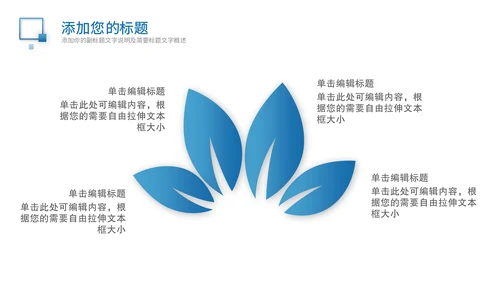 蓝色简约商务商业计划书通用PPT模板