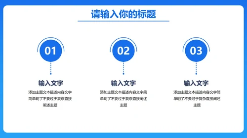 蓝色财务部年终总结汇报PPT模板