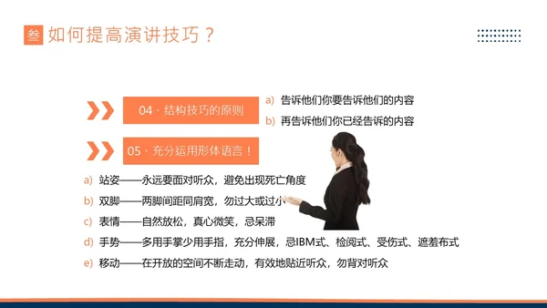 演讲技巧商务培训PPT课件
