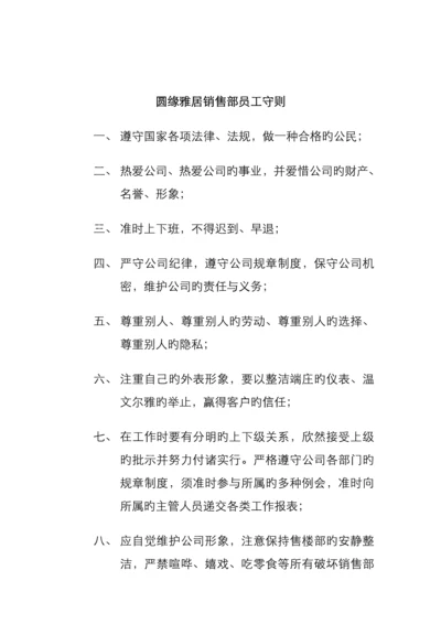 楼盘销售部管理标准手册.docx