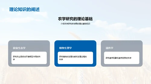 农学研究全景解析