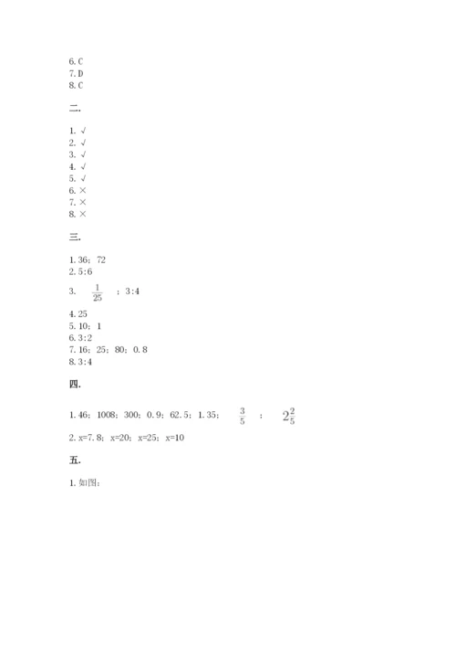 人教版六年级数学下学期期末测试题含答案ab卷.docx