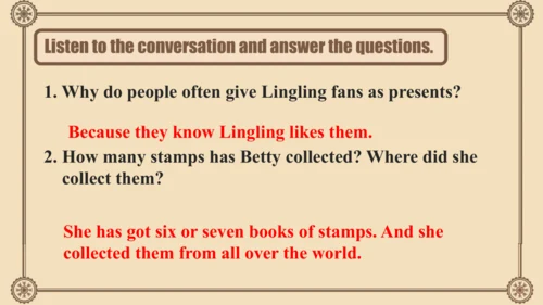 外研版八年级下册Module 6 Hobbies Unit 1 Do you collect any