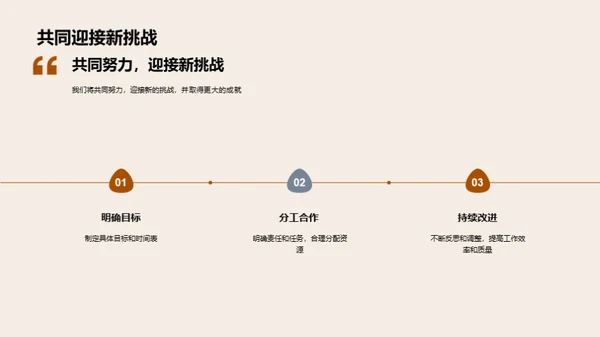 共创辉煌，勇往直前