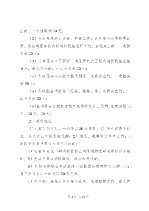 消防安全工作考评和奖惩制度.docx