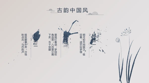 精美复古中国风商业计划书创业融资PPT动态模板