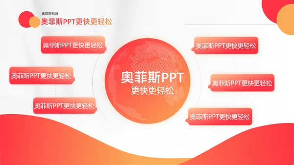 橙色简约风新媒体行业咨询报告PPT套装