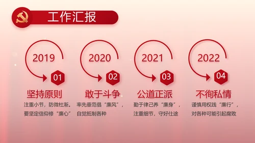 红色入党PPT背景入党誓词宣誓仪式模板