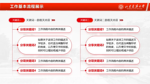 山东建筑大学论文答辩汇报通用ppt模板