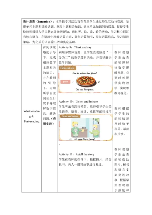 Unit 6 Useful numbersPart B Start to read & Part C