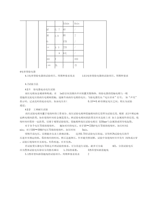 2019年整理电力安全工器具预防性试验规程试行