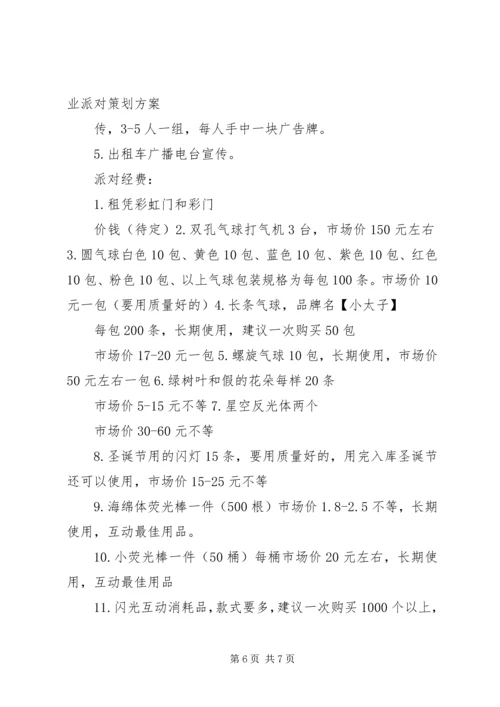 试营业活动方案.docx