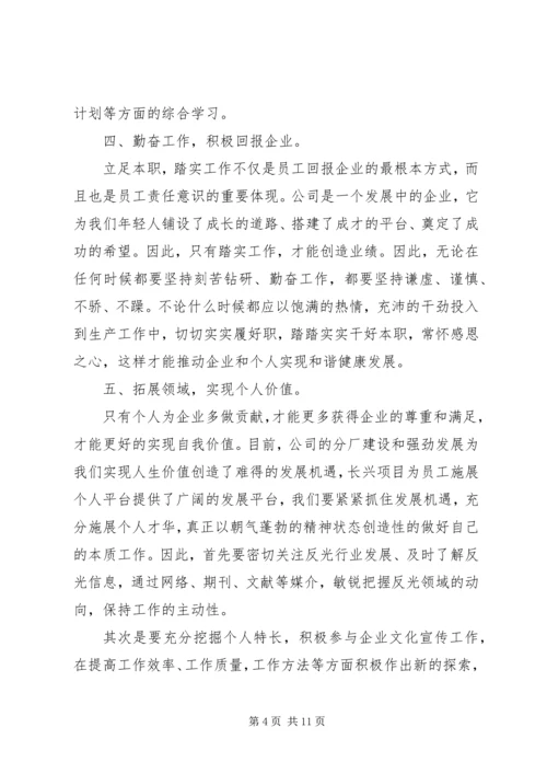 企业个人某年工作计划.docx