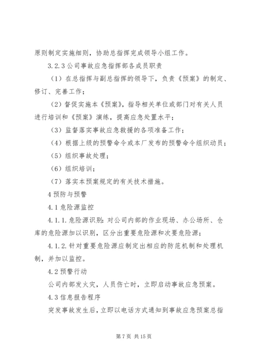 医院安全生产事故应急预案.docx