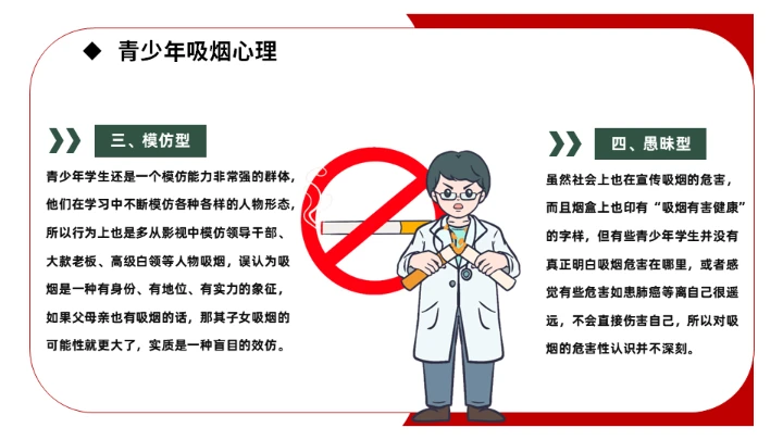创无烟学校禁烟课件通用PPT模板