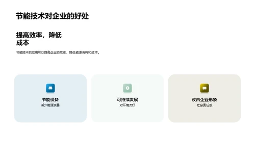 智造未来：节能技术新探索