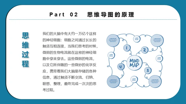 思维导图脑画培训通用PPT模板