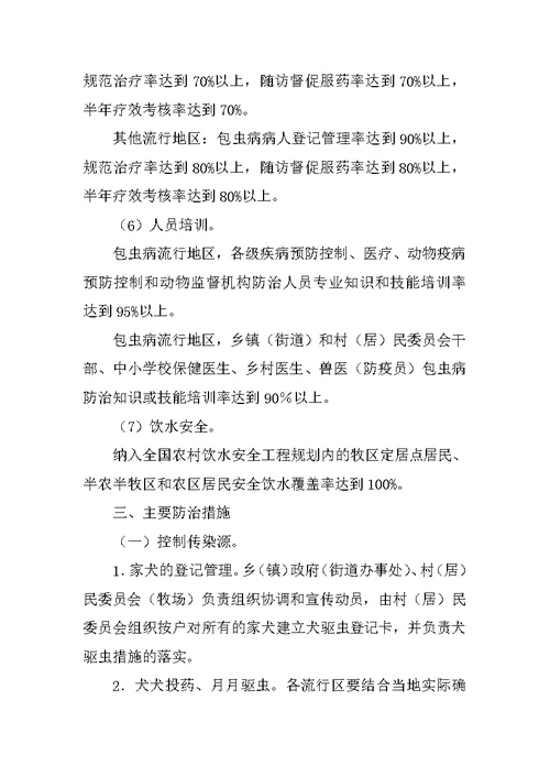 乡医院包虫病防治工作计划