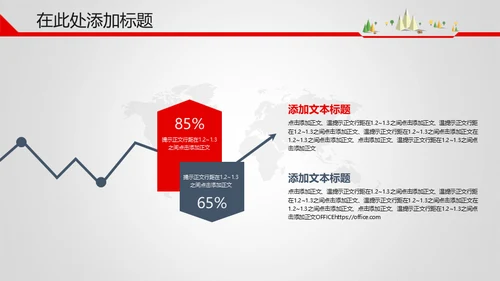 商务企业产品业绩增长汇报通用PPT模板
