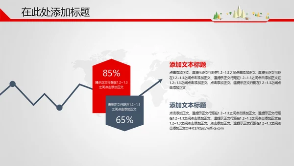 商务企业产品业绩增长汇报通用PPT模板