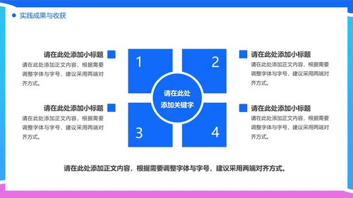 大学生暑期社会实践报告工作总结汇报PPT模版
