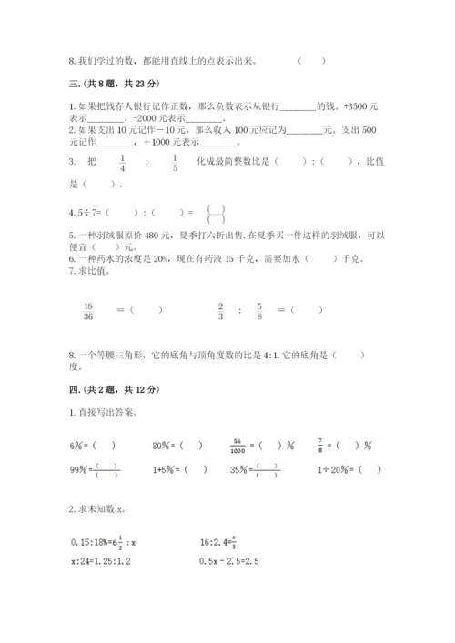 小升初数学综合练习试题新版.docx