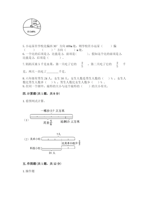 小学数学六年级上册期末考试试卷含答案【新】.docx