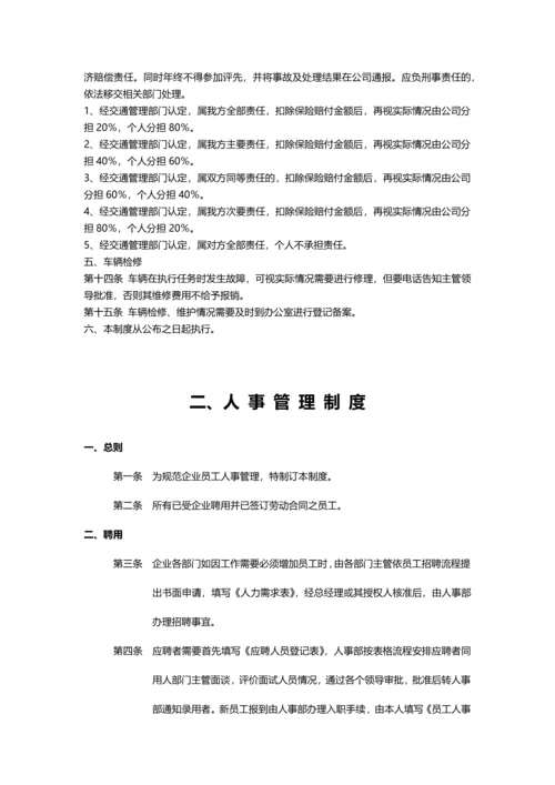 小型企业实用管理制度汇编.docx