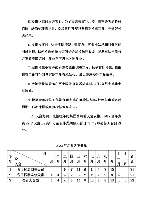 【精选】供电专业2022年度工作思路及检修计划