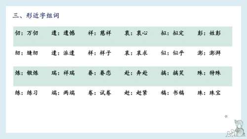 统编版语文五年级下册第四单元知识梳理  课件