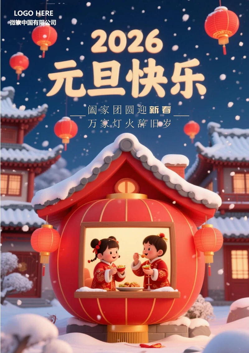 2026年元旦快乐海报4