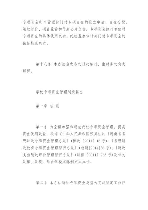 学校专项资金管理制度规定.docx