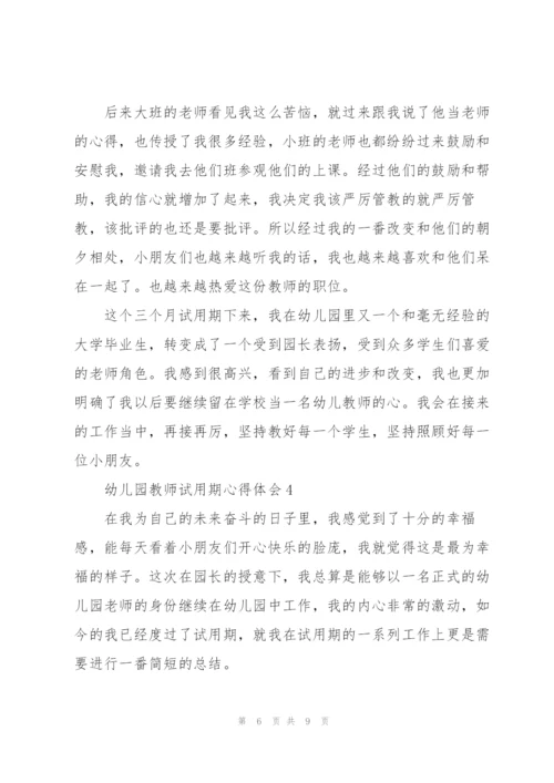幼儿园教师试用期心得体会.docx