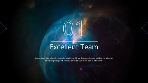 我们的征程是星辰大海IPAD平板电脑通用PPT模板