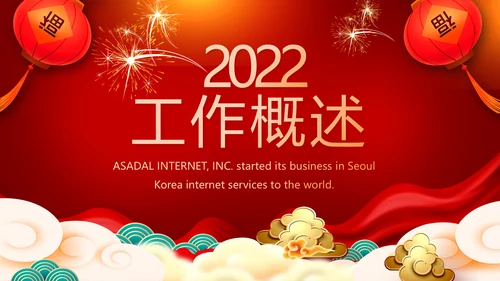 2022公司联欢晚会年终总结PPT动态模板