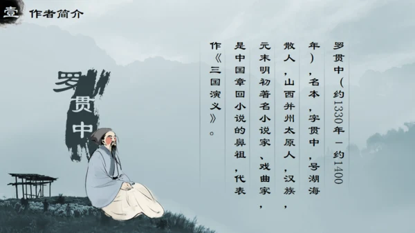 三国演义之诸葛亮孔明通用PPT模板