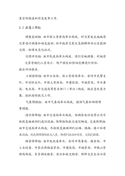 地质灾害应急全新预案修订.docx