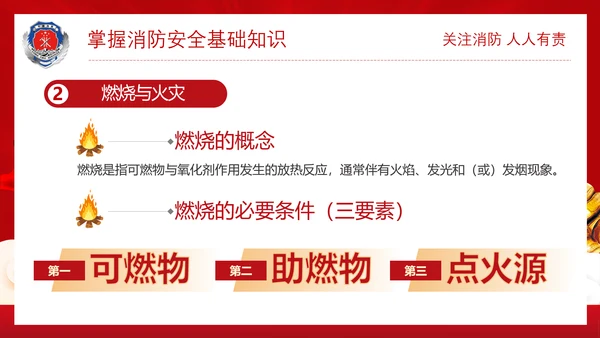 政府部门消防安全培训PPT模板