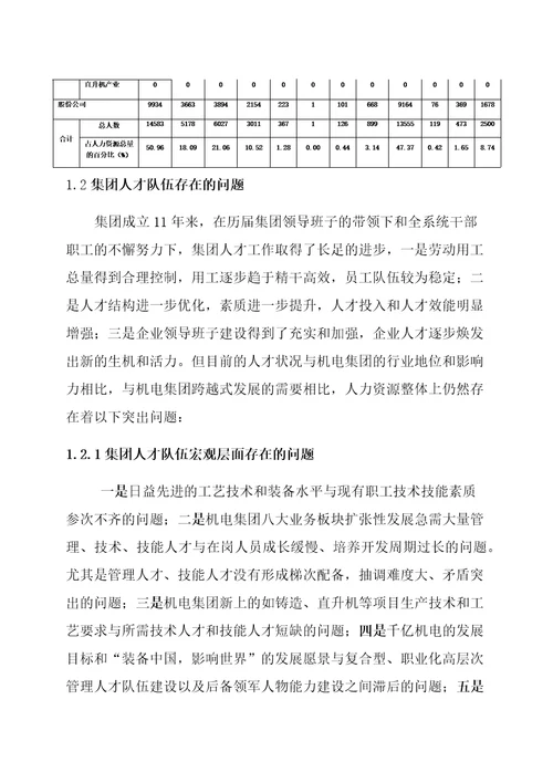 人才规划实施方案