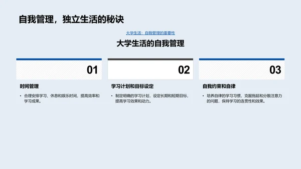 大学生活准备讲座PPT模板