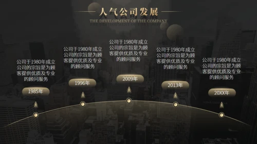 商业项目计划书云雾城市通用PPT模板