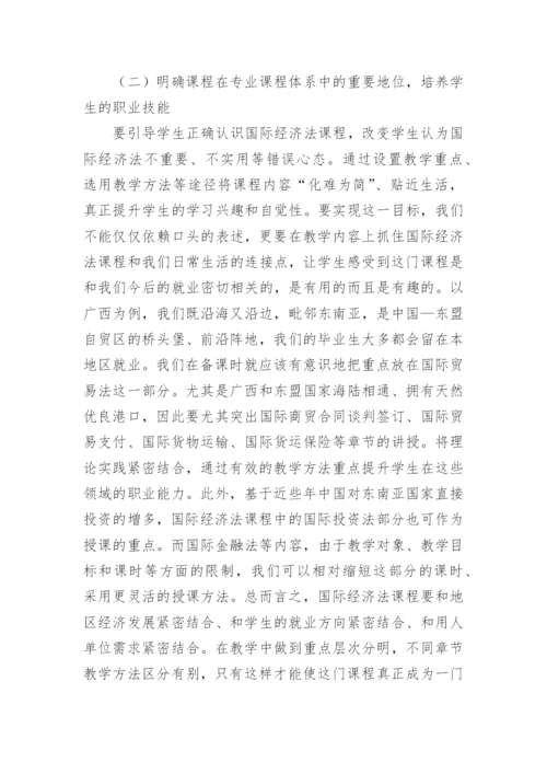 国际经济法论文.docx