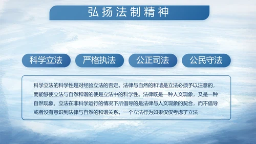 蓝色大气海军部队工作总结PPT动态模板