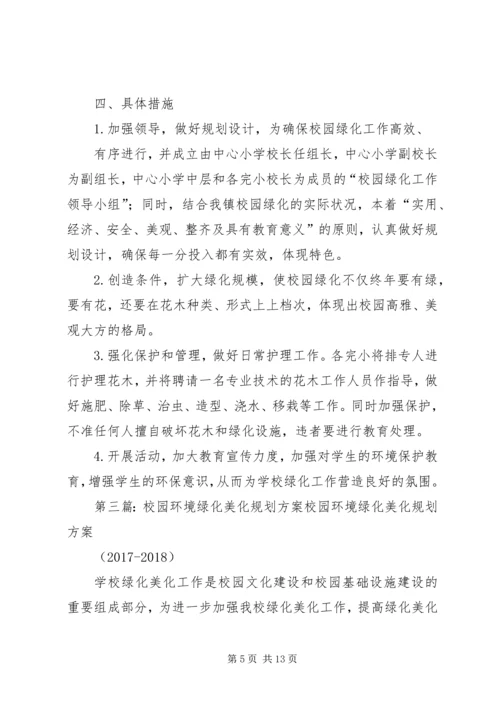 校园绿化美化规划方案 (2).docx