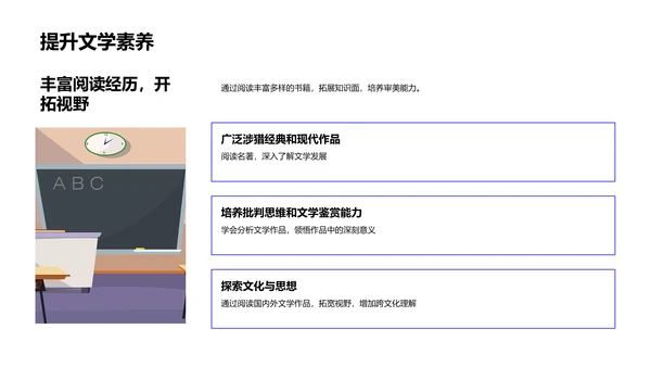 文学社招新详解PPT模板