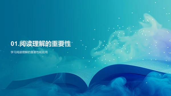掌握阅读理解PPT模板