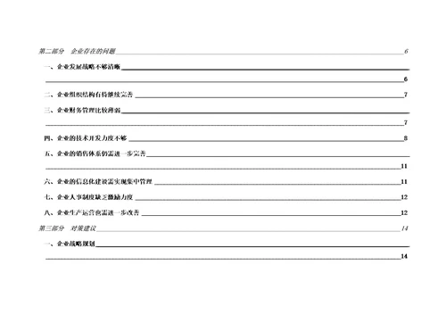 1企业诊断报告