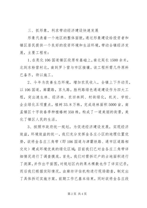 乡镇城建半年工作总结.docx