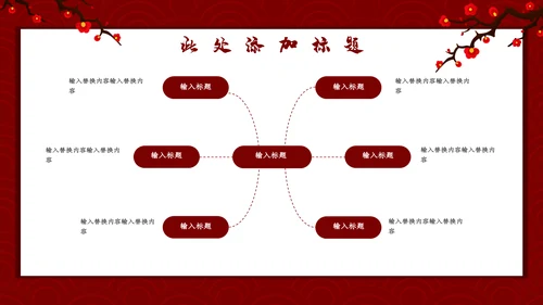 喜庆恭贺新春新年通用PPT模板